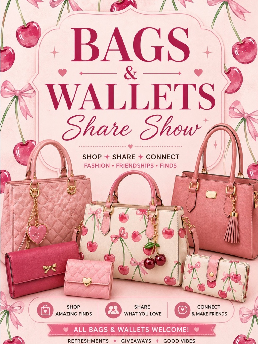 👜💗 Bags & Wallets Share Show 👜💗